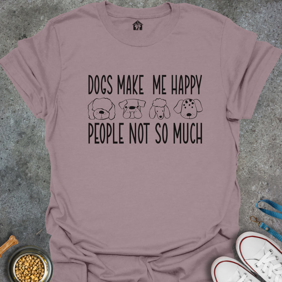 Dogs Make Me Happy; People Not So Much
