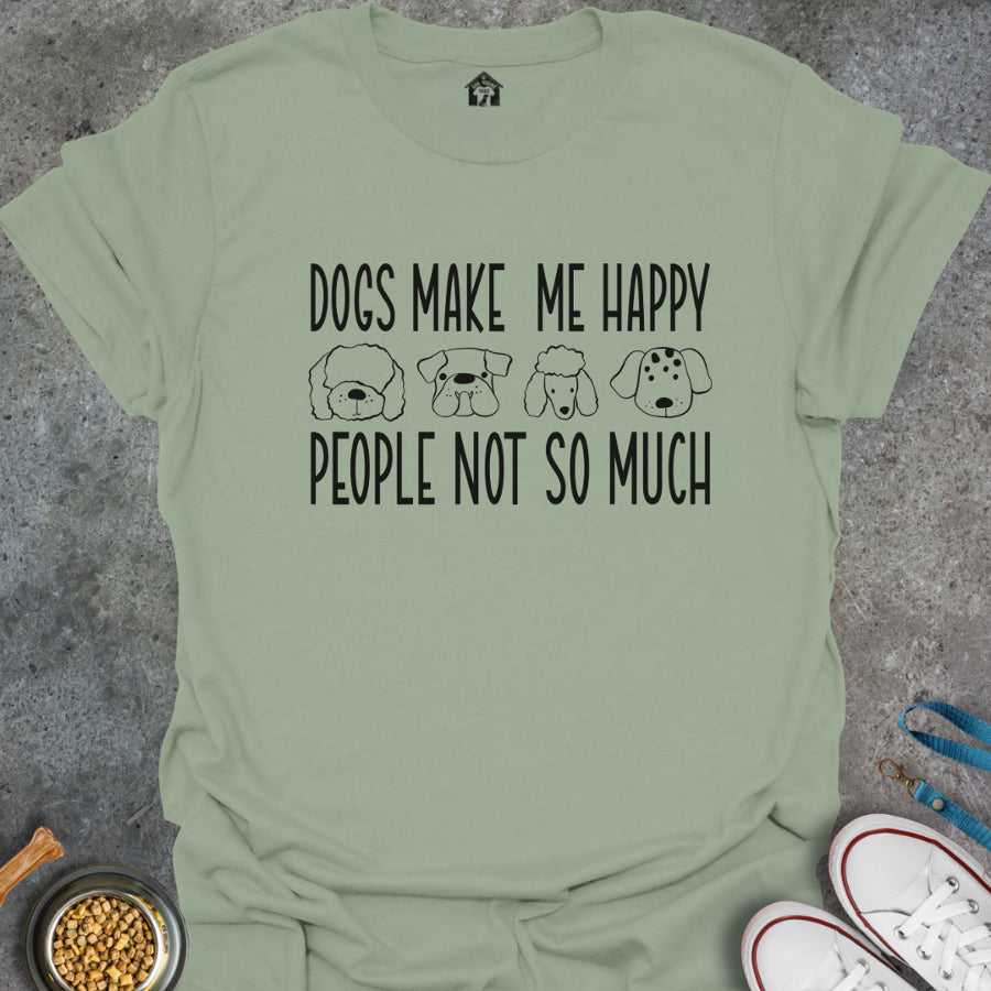 Dogs Make Me Happy; People Not So Much
