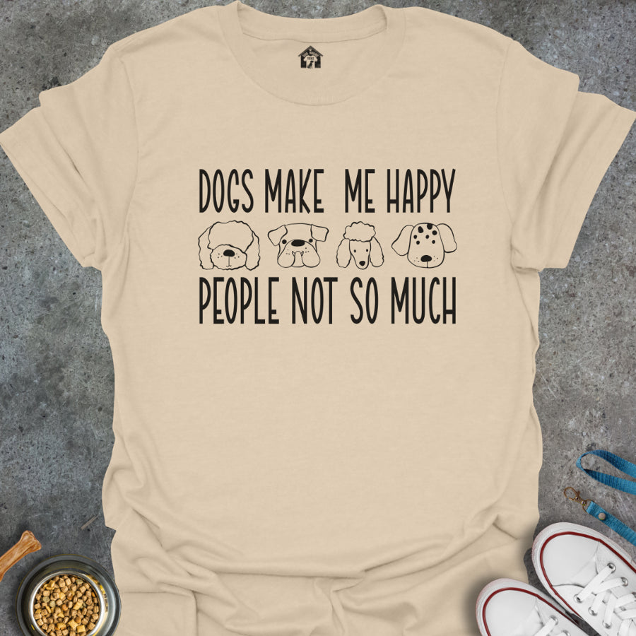 Dogs Make Me Happy; People Not So Much
