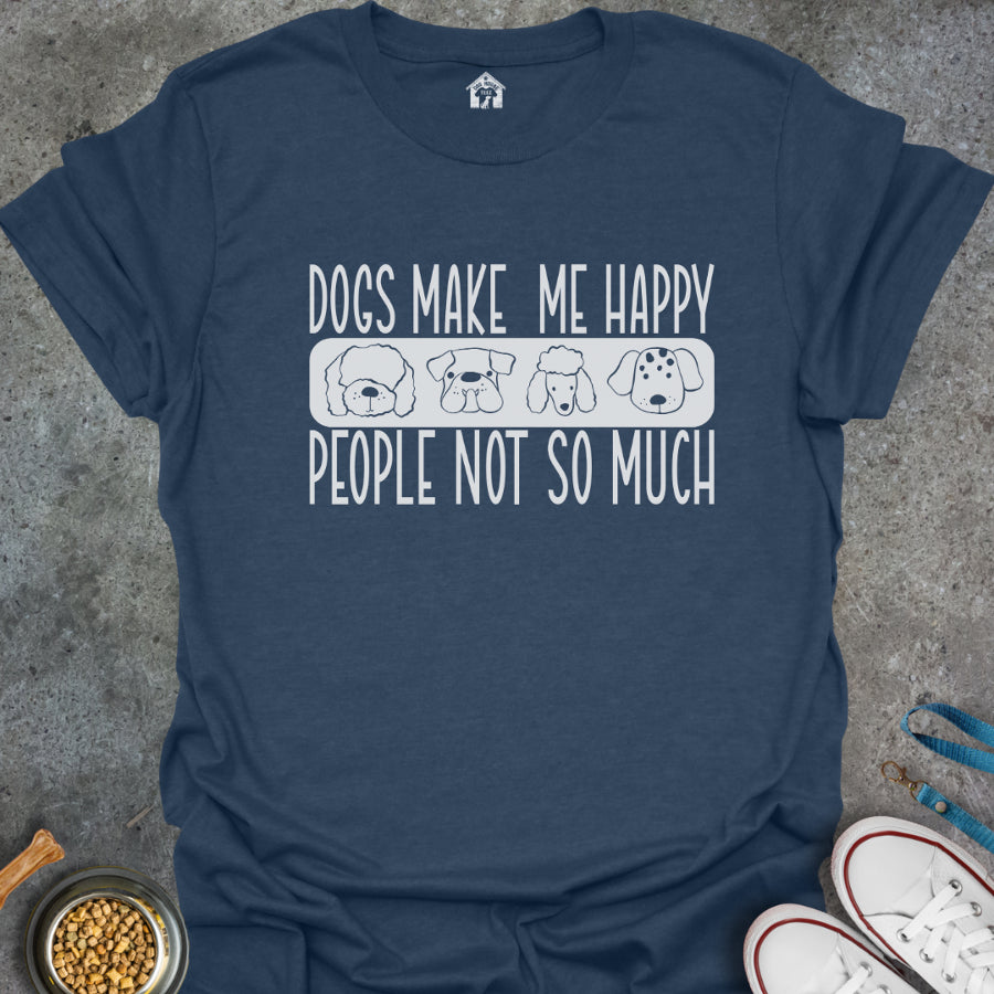 Dogs Make Me Happy; People Not So Much