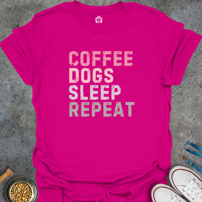 Coffee Dogs Sleep Repeat
