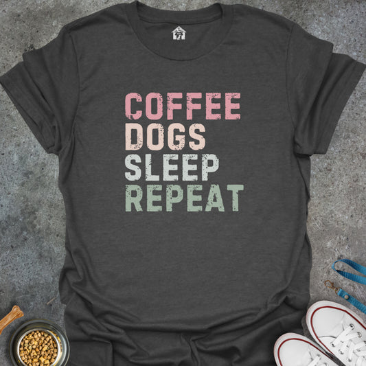 Coffee Dogs Sleep Repeat