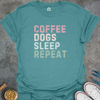 Coffee Dogs Sleep Repeat
