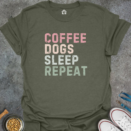 Coffee Dogs Sleep Repeat