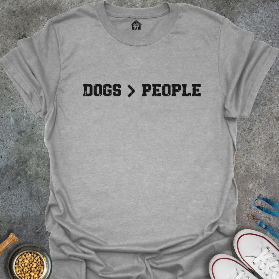 Dogs > People