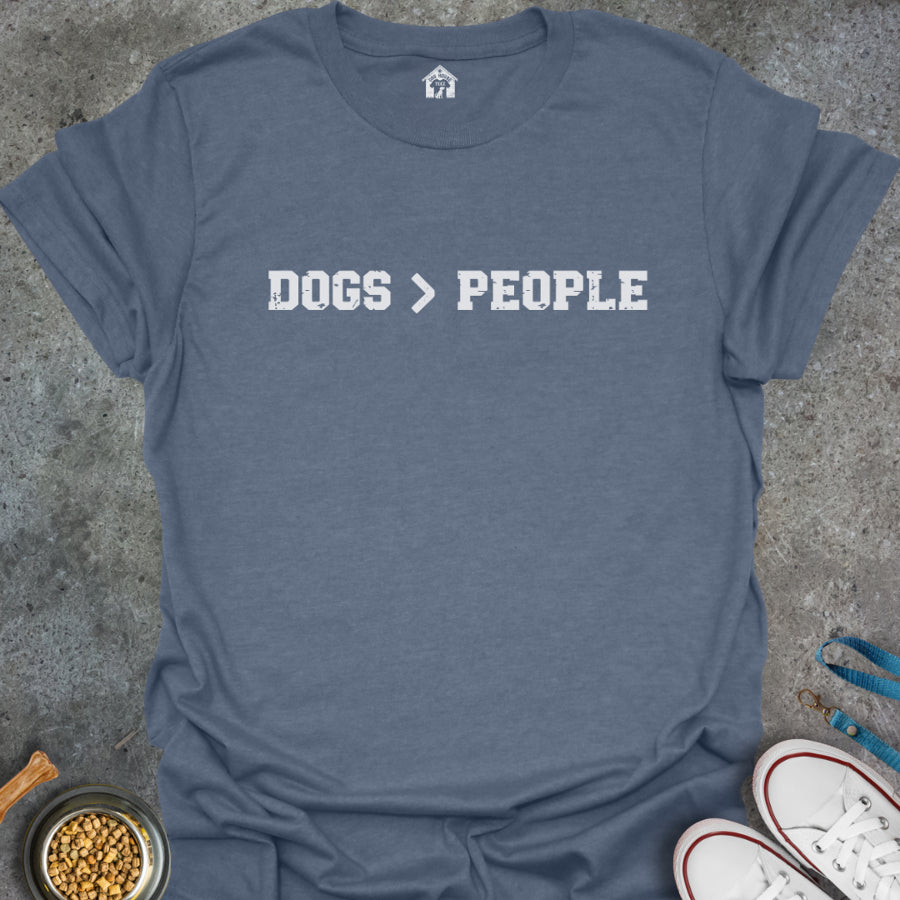 Dogs > People